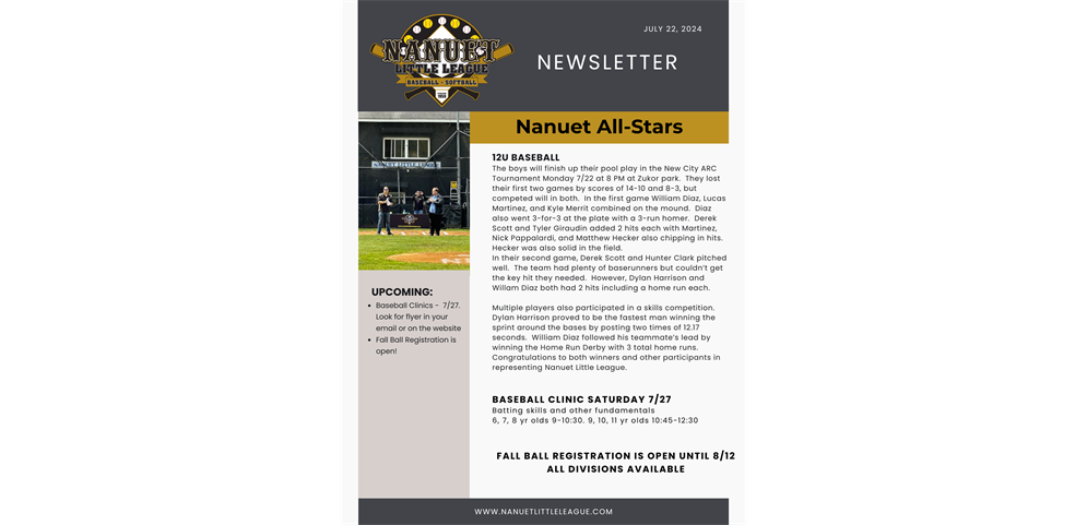 NLL Newsletter - Click to view in browser